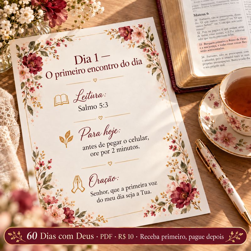 Página de exemplo do material